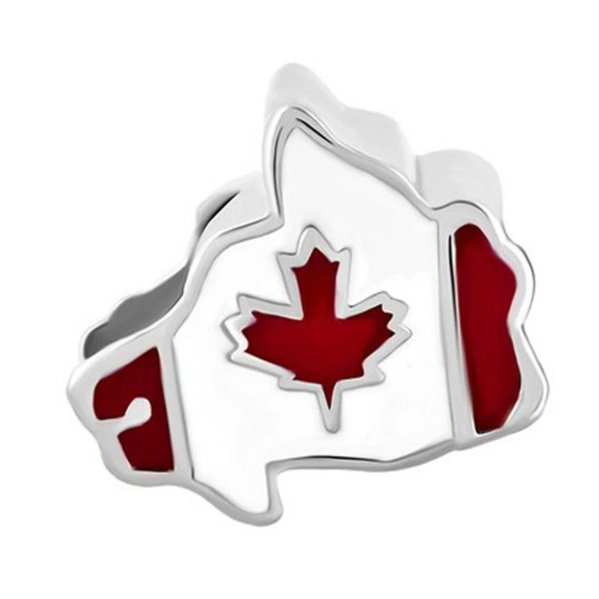 New Slide Charm DIY Beads Canada United States British Flag Charm Beads Fit Luxury brand Bracelet Necklace