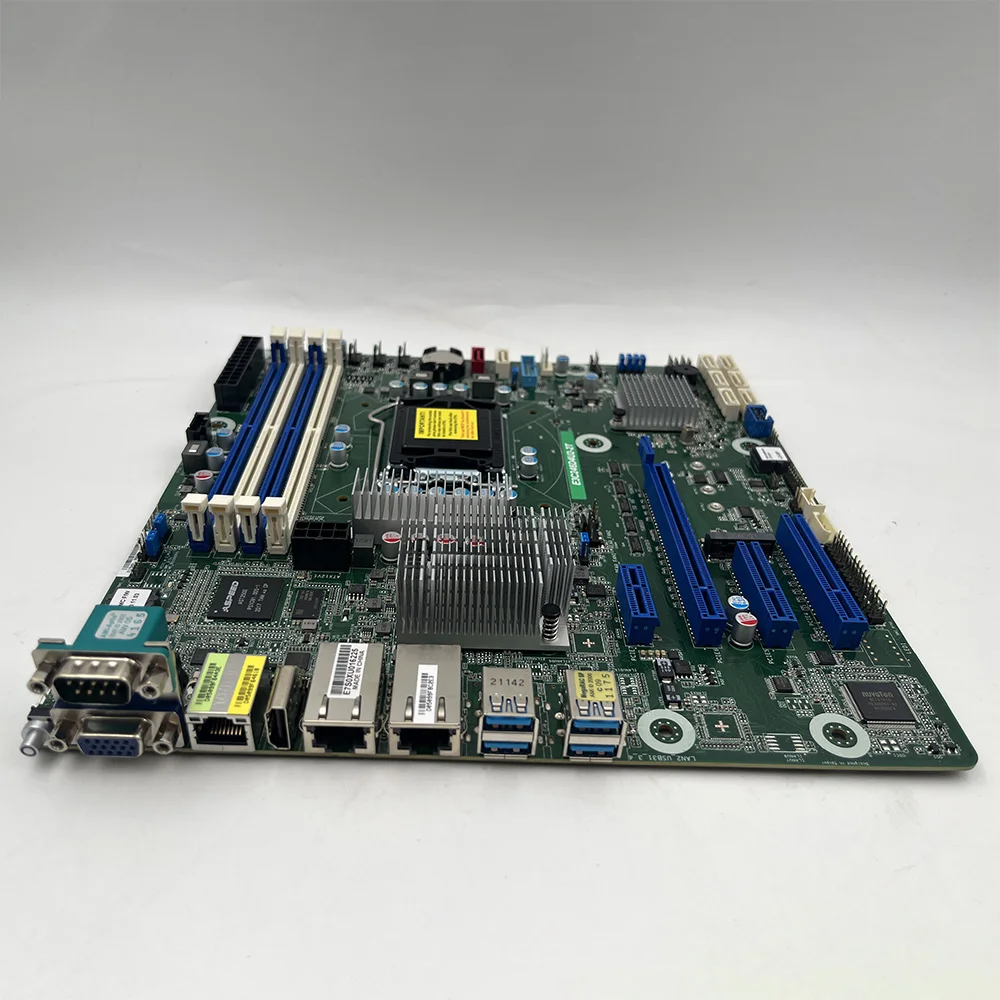 

Материнская плата для рабочих станций с поддержкой двух портов 10GbE X550 и сетевой картой E-2200 E3C246D4U2-2T