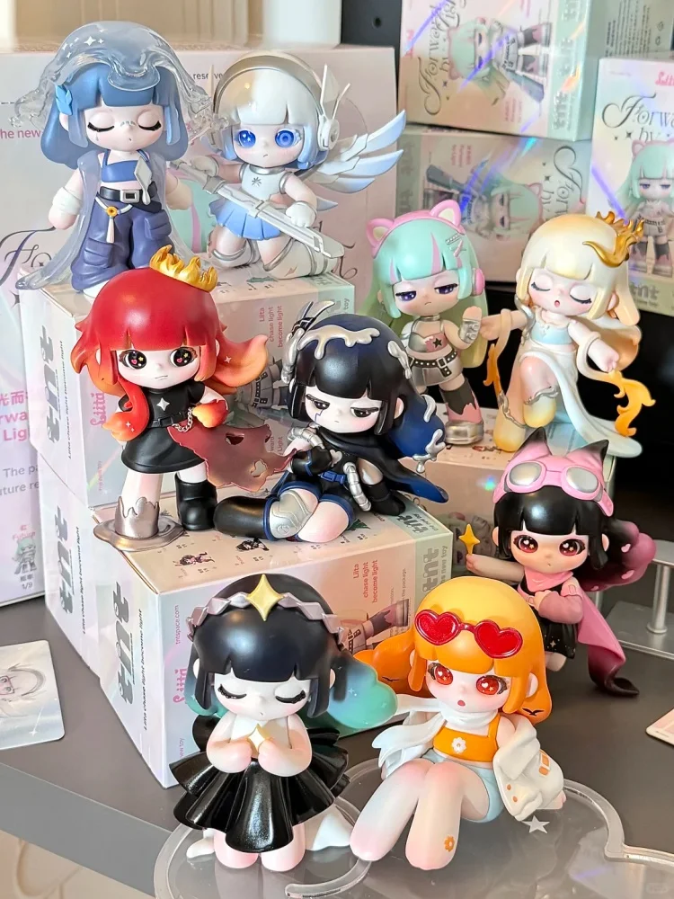 

New Genuine TNTSPACE Lilita Forward By Light Series Blind Box Handmade Figure Caixa Caja Surprise Mystery Box Trendy Toy Gift