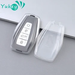 For Geely Emgrand X7 EX7 Coolray 2019 - 2020 TPU Car Remote Key Case Cover Holder Shell Auto Styling Fob Accessories