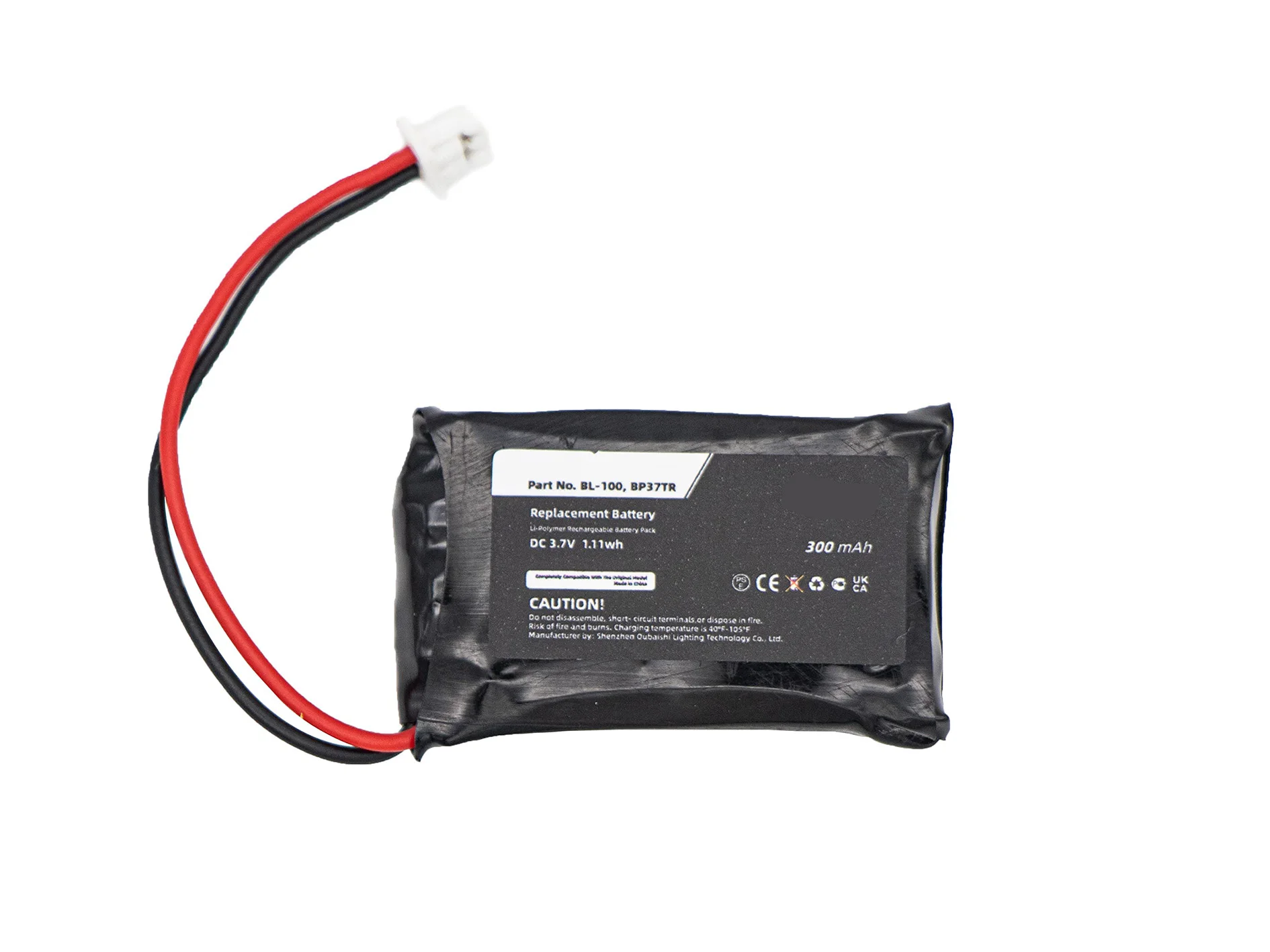 Batterie de rechange pour Educator 300TSTransmitter, ET-300-LReceiver, ET-300Receiver, ET-300Transmitter