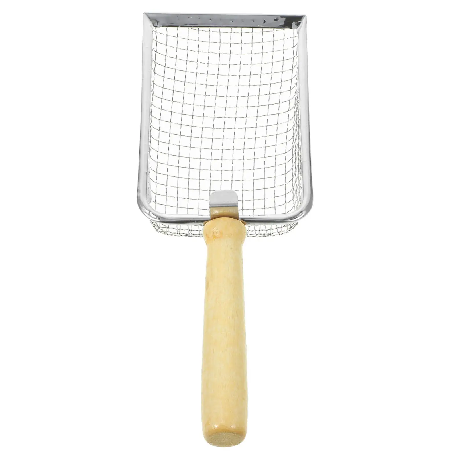 

Stainless Steel Cat Litter Scoop Sand Sifter for Pet Animals with Shovel Reptile Sifting Scooper Reusable