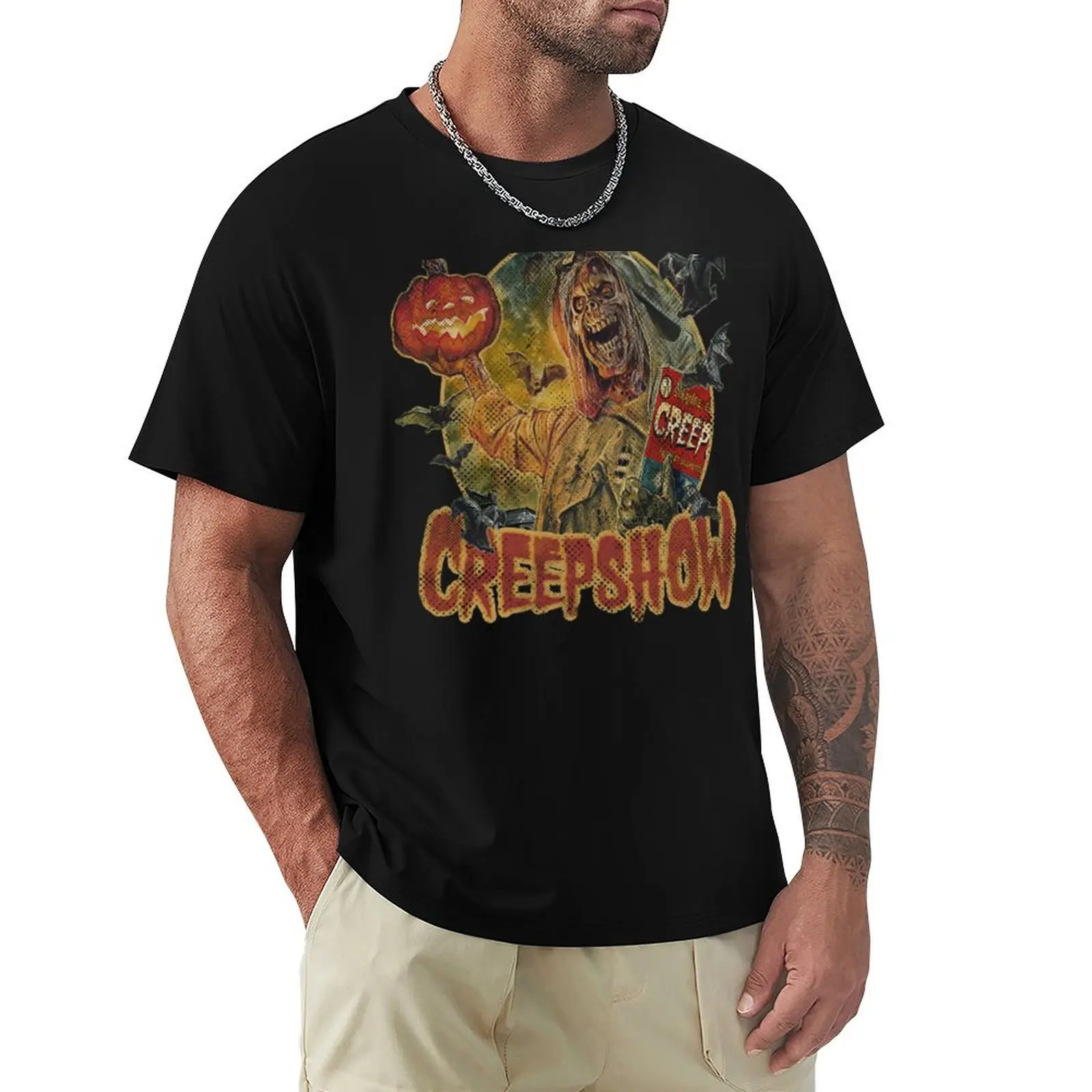 

CREEPSHOW THT-Shirt T-Shirt sweat funny costumes T-shirts oversize mens t shirts casual stylish