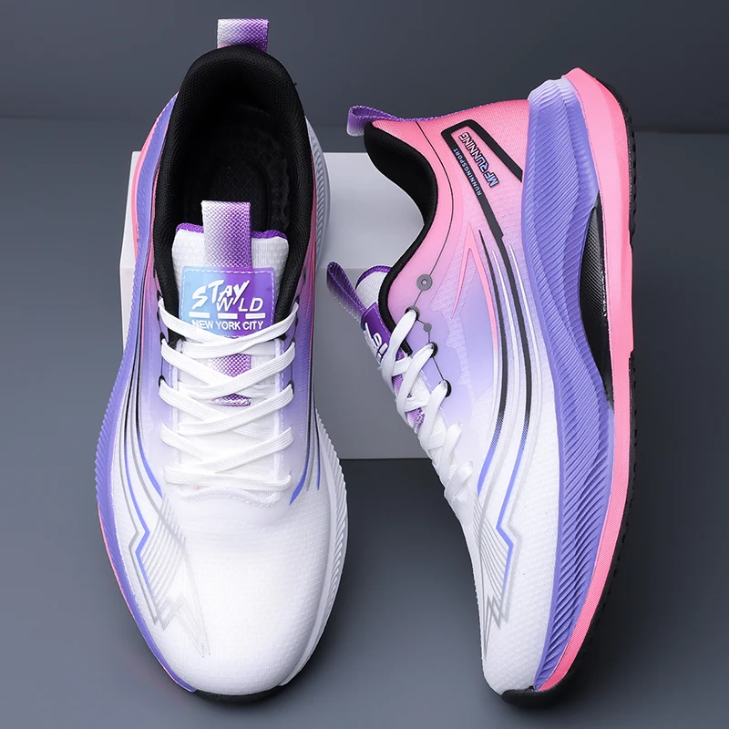 Męskie buty do biegania Oddychające Miękka podeszwa Sportowe sneakersy Amortyzacja Wygodne obuwie codzienne Zapatillas De Deporte