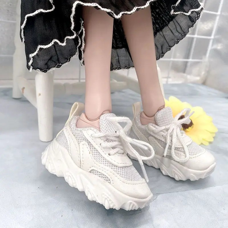 7.3*2.5cm 60cm Female/ Male Doll's Sport Shoes 1/3 Bjd Dress Up Accessories Sneakers