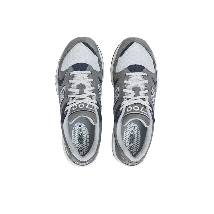 New Balance NB 1700 - حذاء كاجوال مريح ومتين ومنخفض القطع للرجال والنساء - رمادي