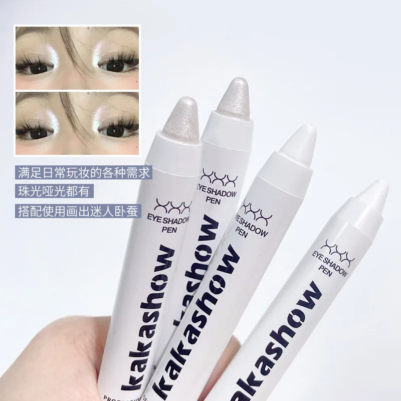 Trucco New Eyeshadow Pen Sleeper Silkworm High Light Eye Lift Pearl Matte Eyeshadow Stick Waterproof One Touch Molding