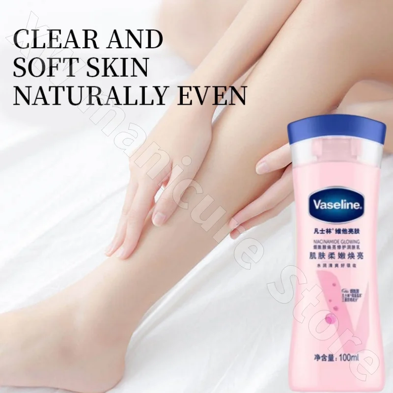 Vaseline Body Lotion Niacinamide Brightens Skin Moisturizes Improves Chicken Skin Improves Dry Body Lotion 100ml/400ml