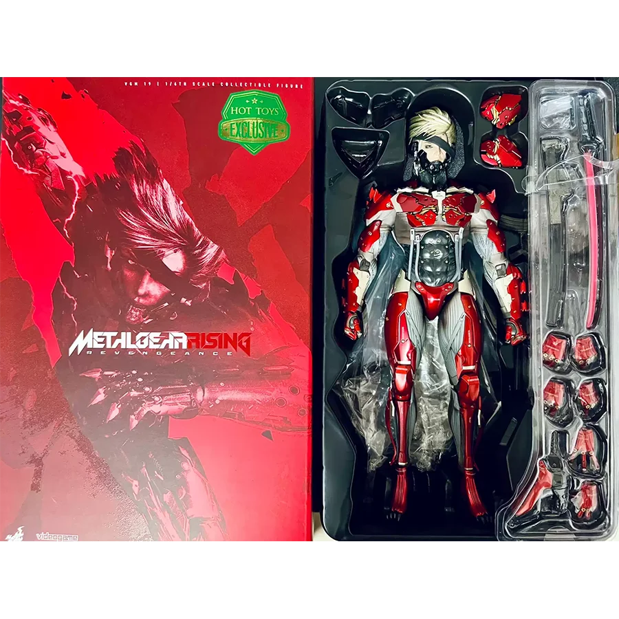 Ht hottoys vgm19 engrenagem metálica subindo: revengeance 1/6th