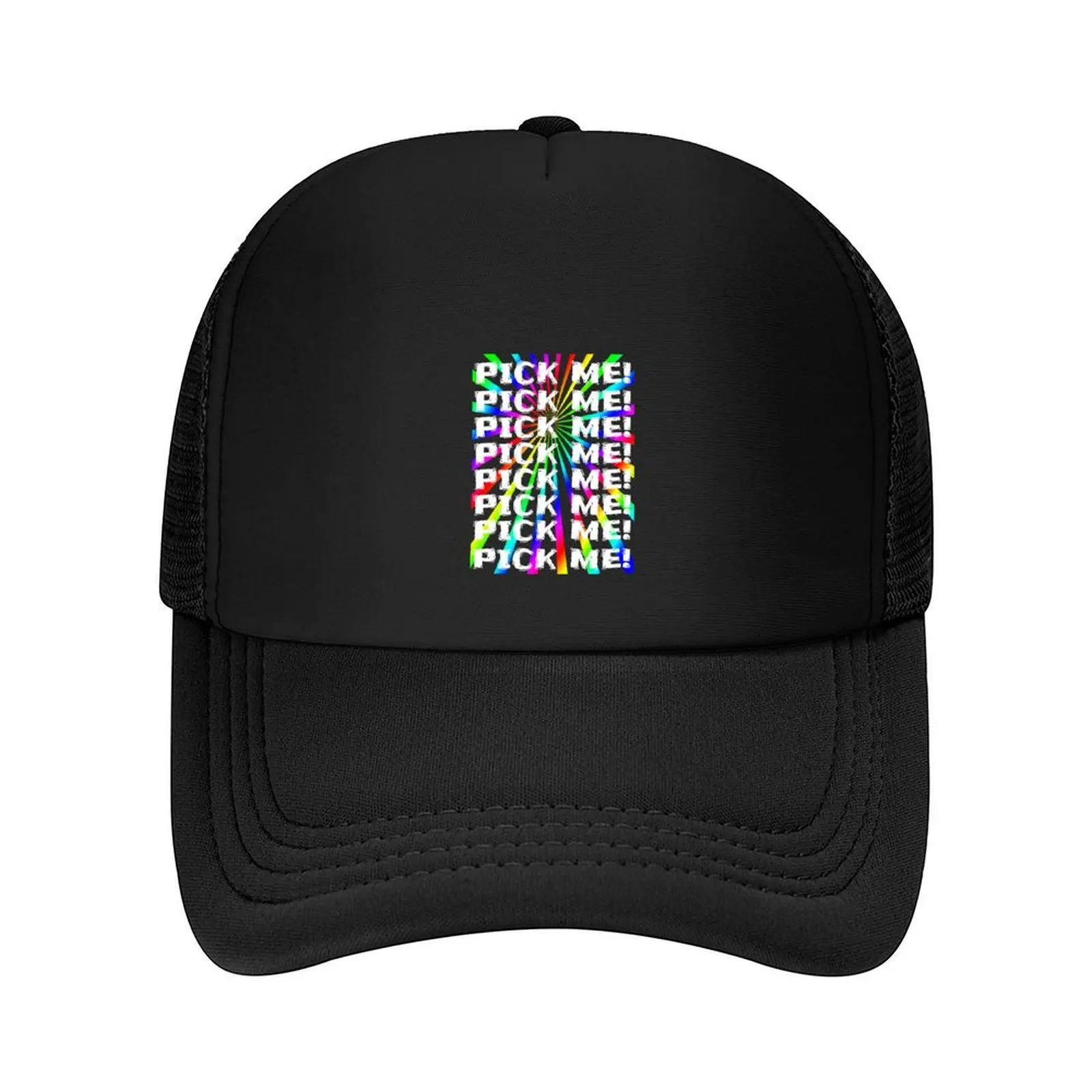

Pick Me! Pick Me Rainbow Price Is Right Classic T-Shirt Baseball Cap luxury caps black Golf Cap Mens Tennis Women's