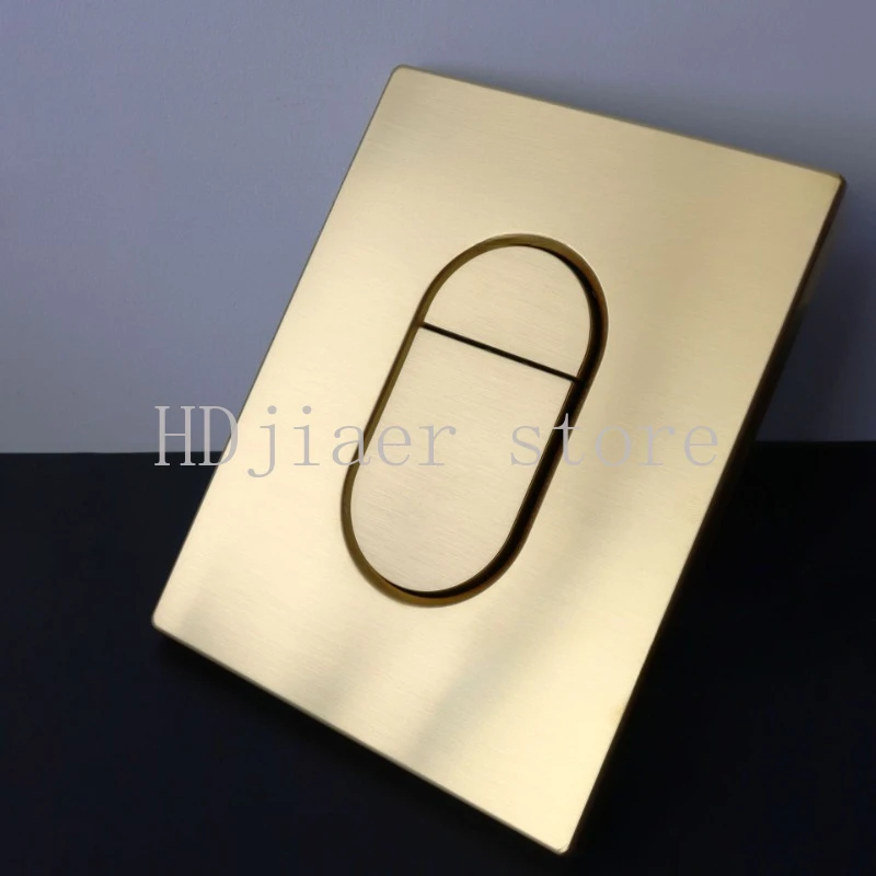 

GROHE 38844 Compatible Flush Panel - Pneumatic Double-Sided Button, Hidden Water Tank Replacement for Wall-Mounted Toilet