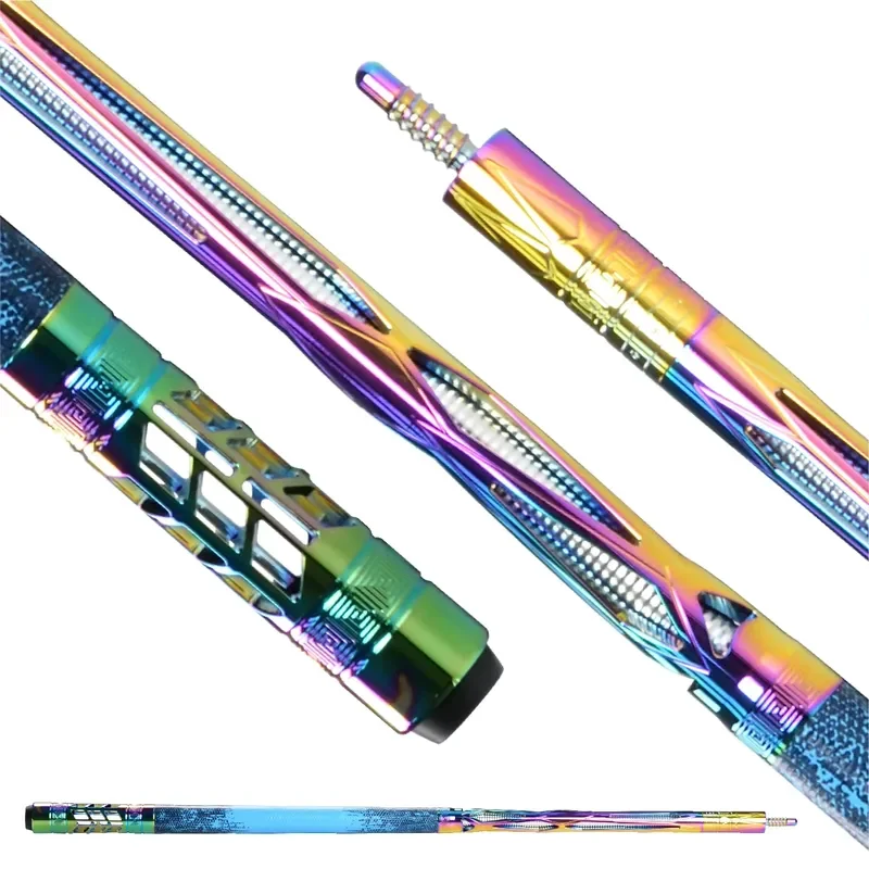 For A Set of SW High Split Carbon Fiber Pool Cue Aluminum Butt Billiard Stick Non Deforming,