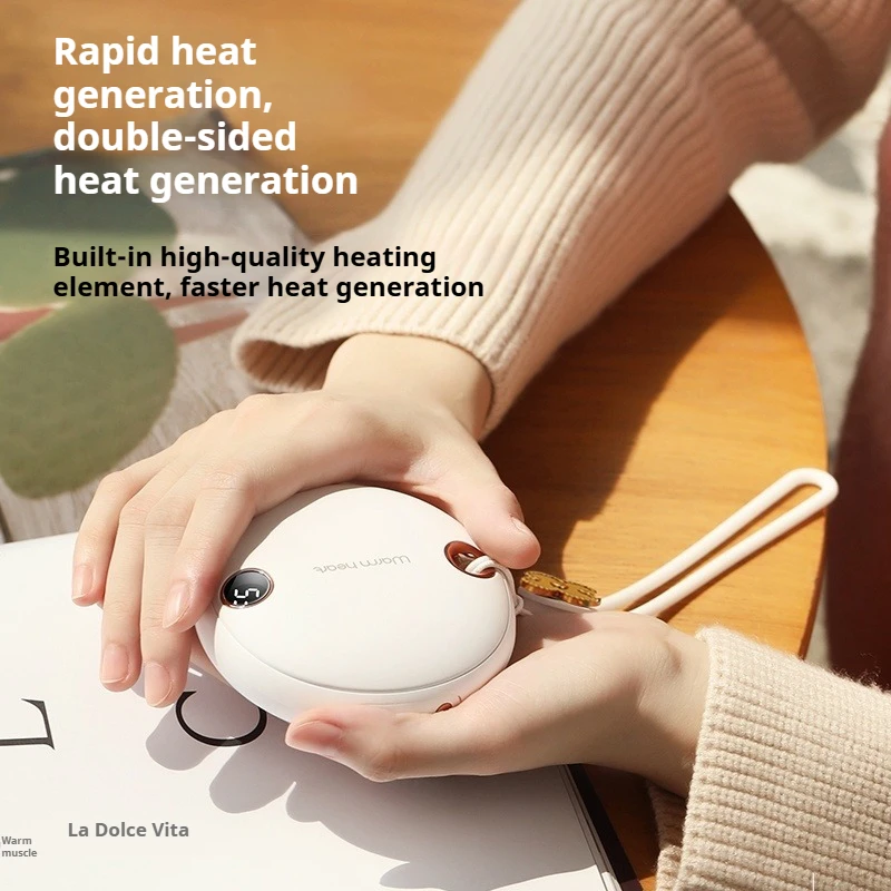 Eary USB 2 في 1 5000mAh جهاز تدفئة محمول قابل لإعادة الشحن 3 مستوى المحمولة الكهربائية تدفئة اليد قابلة لإعادة الاستخدام هدايا للأصدقاء الرجال النساء طفل