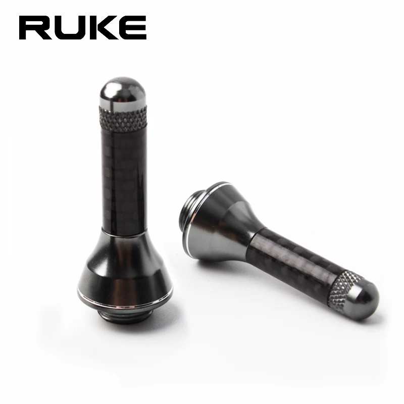 Ruke DIY Shima Fishing Reel Stand Spinning Accessories Carbon Fiber Cover Replaceable DIY Reel Length 45mm Weights 8.1g Beautifu