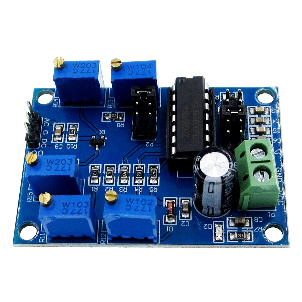 1PCS  ICL8038 Signal Generator Medium/Low Frequency 10Hz-450KHz Triangular/Rectangular/Sine Wave Generator Module 12V to 15V