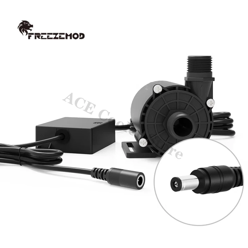 FREEZEMOD DC12V Water Pumps Lift 23M 3000L/H Circulating 24V Water Pump External Control Board 88W Power