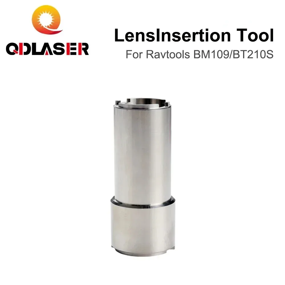 

QDLASER D28 Инструмент для вставки фокусировочной линзы Коллимационная фокусирующая линза для Raytools BT210S/BM109 Режущая головка для волоконного лазера