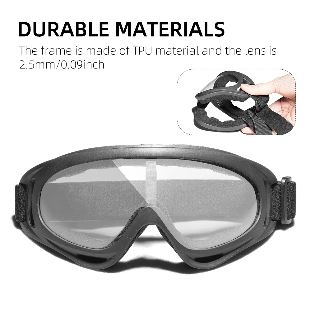 BOOIU التكتيكية خوذة نظارات CS الألوان اطلاق النار نظارات مضادة للرصاص الصيد ألعاب العمل المباشر نظارات واقية في الهواء الطلق