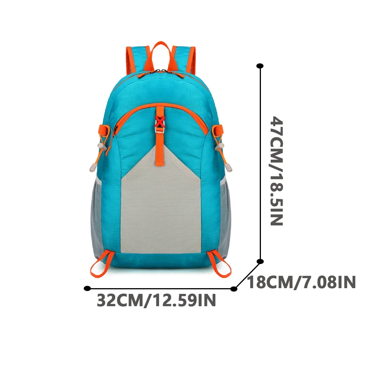 Mochila para senderismo al aire libre, mochila de viaje de ocio para hombres y mujeres, mochilas para mujer