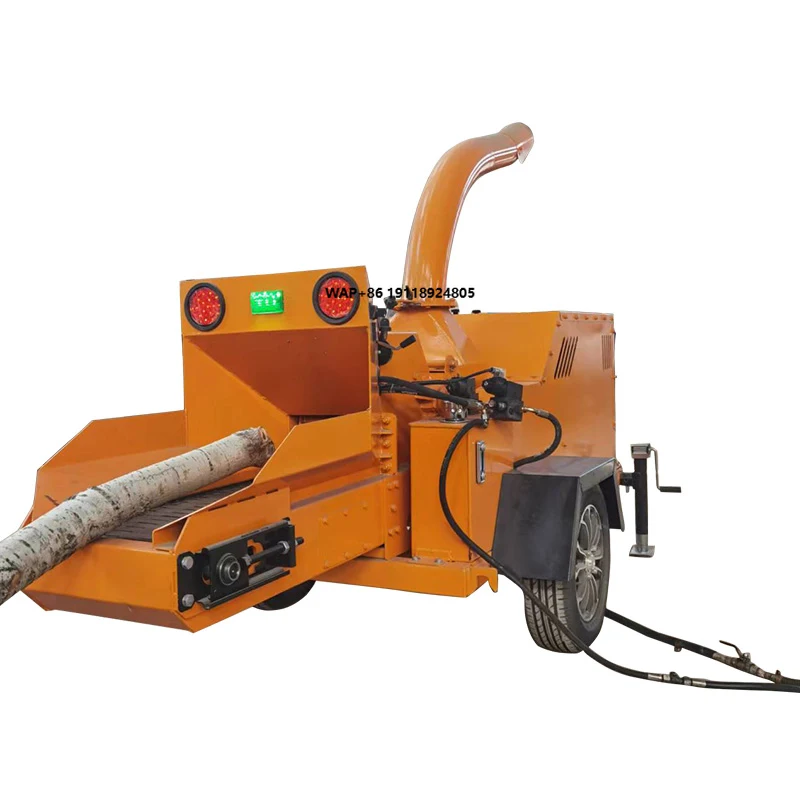 Professional Wood Grinder for Chipping, Shredding, and Pulverizing Wood Waste