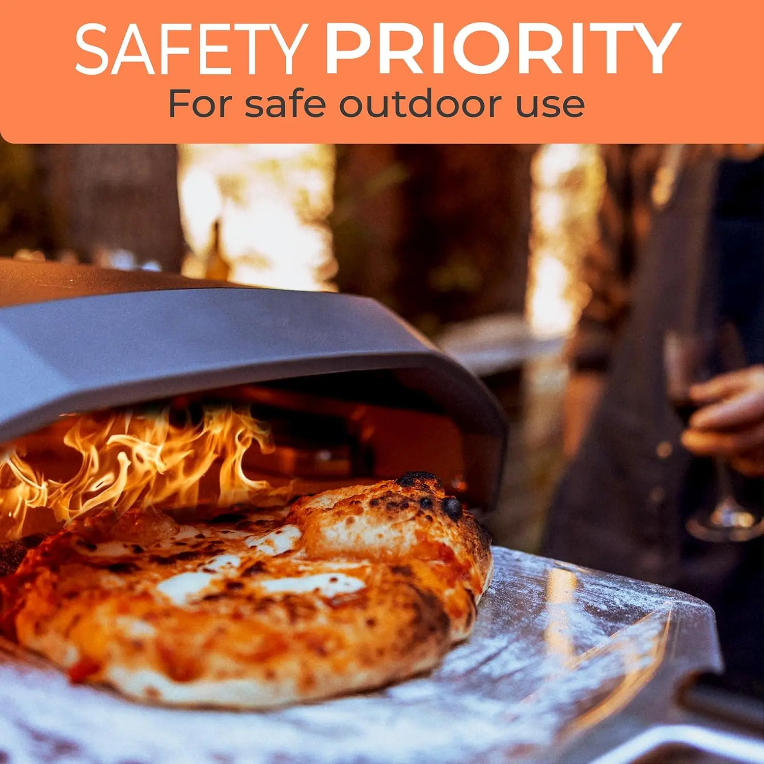 Troncos de carvalho secos para fornos de pizza - 5-6 polegadas, 12-14 libras com fogões