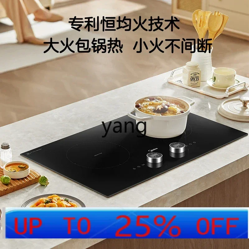 

lmm embedded double stove induction cooker household 3500W high power desktop stove