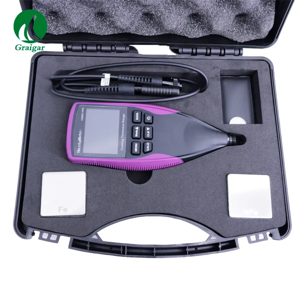 CM8811FN Misuratore di spessore del rivestimento digitale Gamma 0-50mi Misuratore di spessore della pittura non magnetica