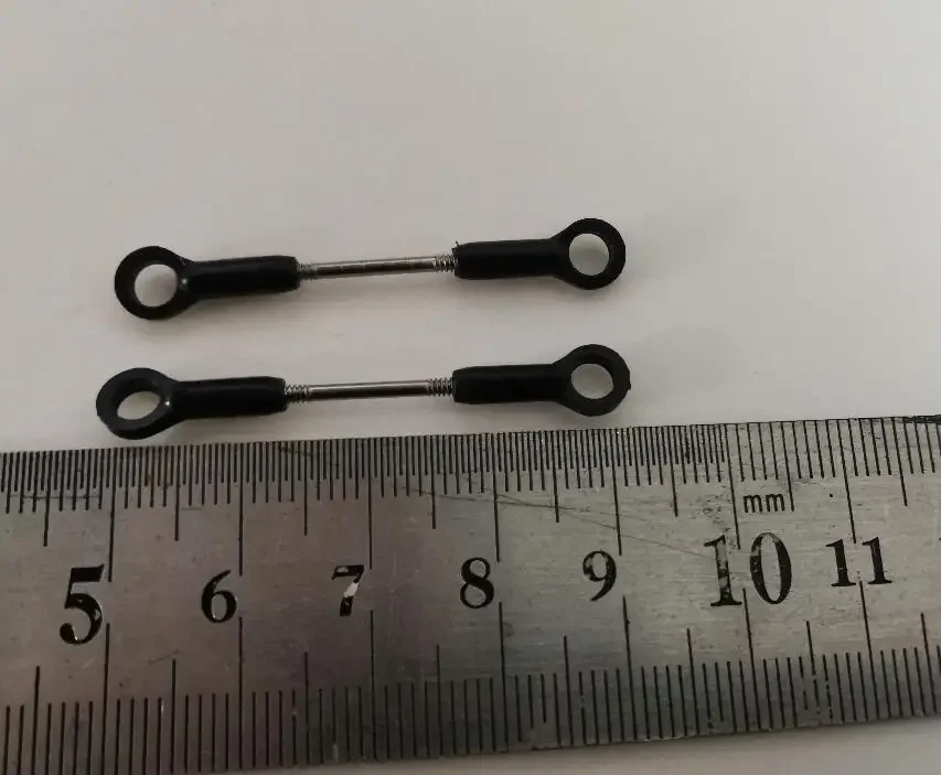 M4 4mm ball link short push-rod head set EK1-0411 000675 For Belt-CP V2 CX CPX King 2 3 ESKY helicopter