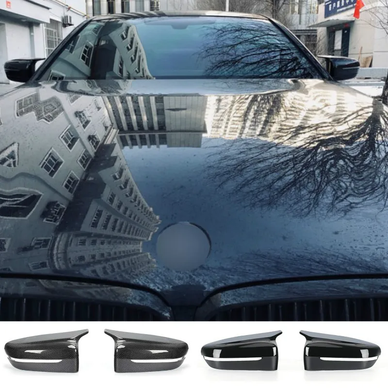 1pair Mirror Covers Fit Mirror Caps Replacement Side Rear Door Wing Rear-View For BMW 4 5 7 Series G11 G12 G14 G15 G16 G30 G31