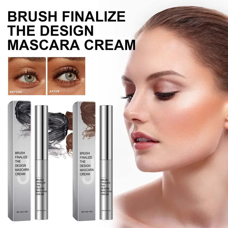 1pcs Lashes Mascara Waterproof Mascara Black Brown Long Curling Eyelash Extensions Sexy Eyes Makeup Cosmetics