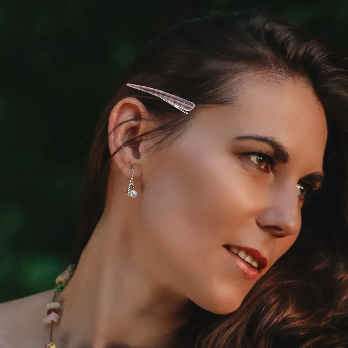 

2Pcs Duckbill Hair Clips Sturdy Reusable for Hair Salon Dyeing Treatments Mask Application Secure Hold No Damage Styling Green