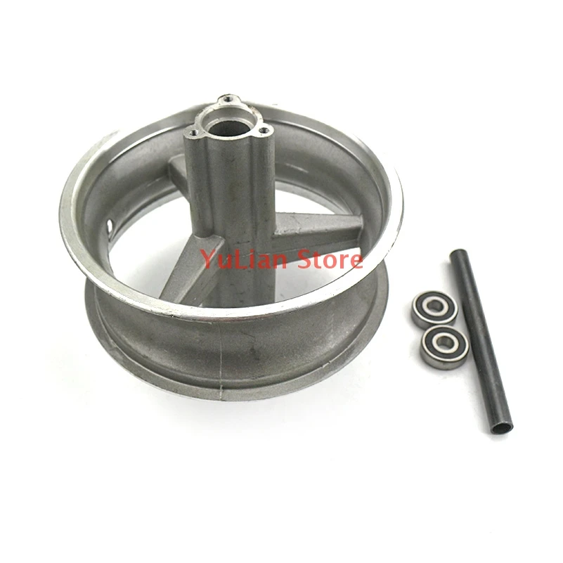 90/65-6.5 front Wheel hub 6.5 inch Aluminum rims fits 47cc 49cc Mini Dirt Bike e Scooter Mini Moto