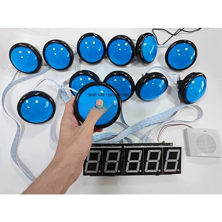 

Custom Batak Style High Speed Response Training Push Light Emitting Diode Button Interactive Light Timing Test Visual Reflection