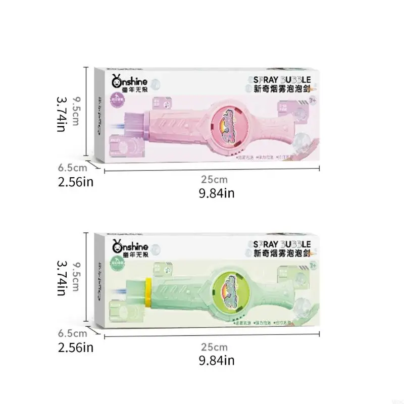 M89C Trẻ Bong bóng Đồ chơi với chức năng sương mù Grip Grip ABS ABS BUBBBER BUBBLE MAKER HOẠT ĐỘNG HOẠT ĐỘNG HOẠT ĐỘNG Đồ