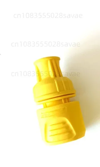 3-Point connector quick plug accessories, faucet car washing machine yellow special three-point self-priming pipe fittings