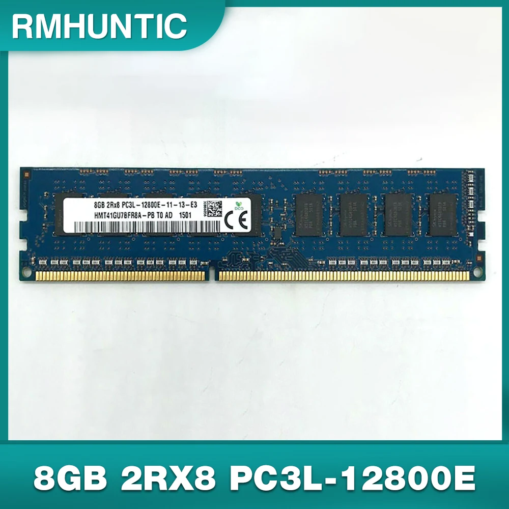 

1PCS 8GB 2RX8 PC3L-12800E 1600 RAM For SK Hynix Memory HMT41GU7BFR8A-PB HMT41GU7AFR8A-PB