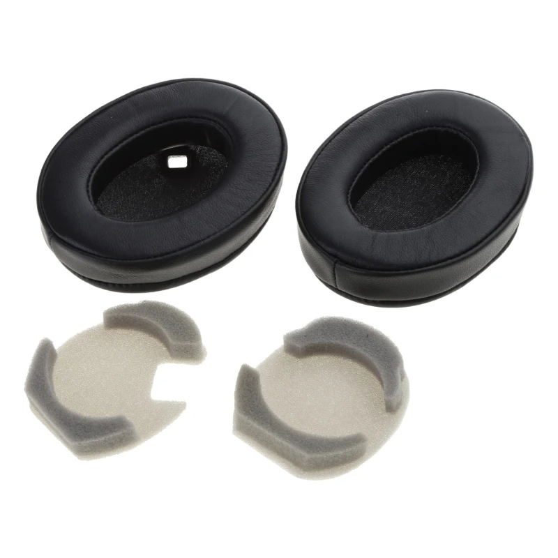 Replacement Memory Foam PU Leather Ear Pads Cushion Cover Earpads for So-ny WH-1000XM4 Headset