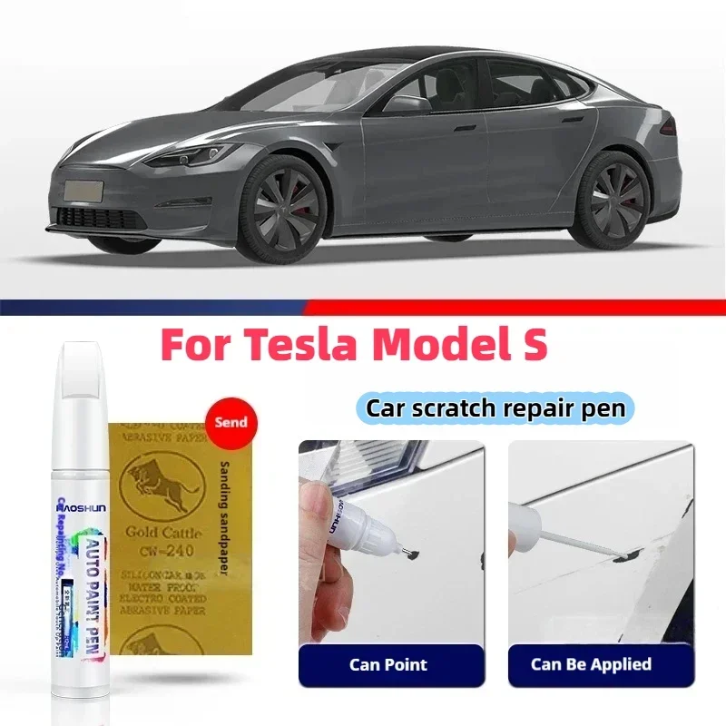 Paint Pen Supplies Modification Accessories Car Paint Scratch Repair Car Scratch Remover Paint Repair Set For Tesla Model S