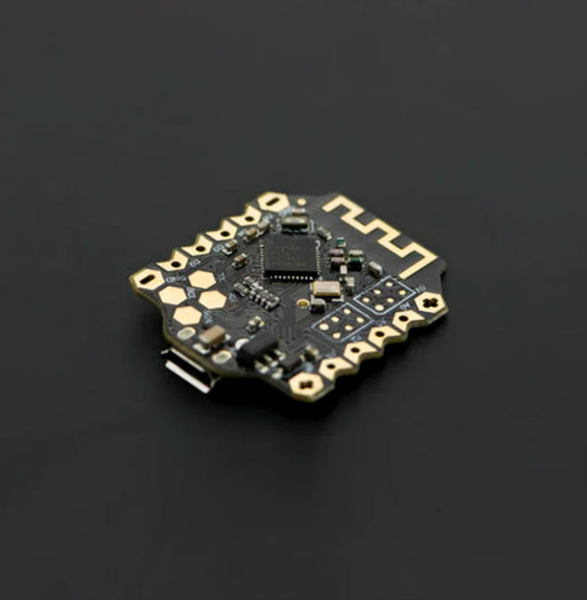 bluno-beetle-bluetooth-40-ble-、atmega328、micro-usb搭載の小型ウェアラブルarduinoボード、電子繊維用はんだ不要