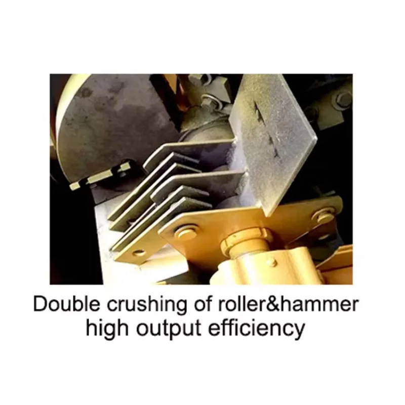 آلة سحق الخشب المتنقلة الصغيرة كسارة فرع الخشب #4