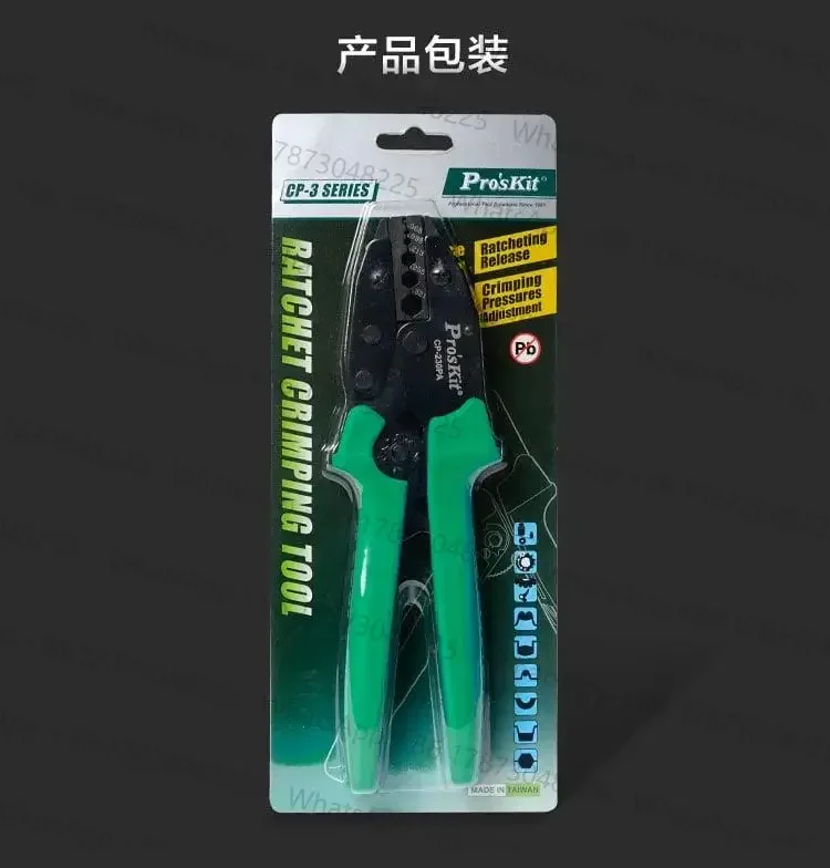 

Тайвань Pro'skit CP-230PA Обжимные клещи с храповым механизмом для разъемов BNC RG-58/59, обжимные клещи провинциальной силы