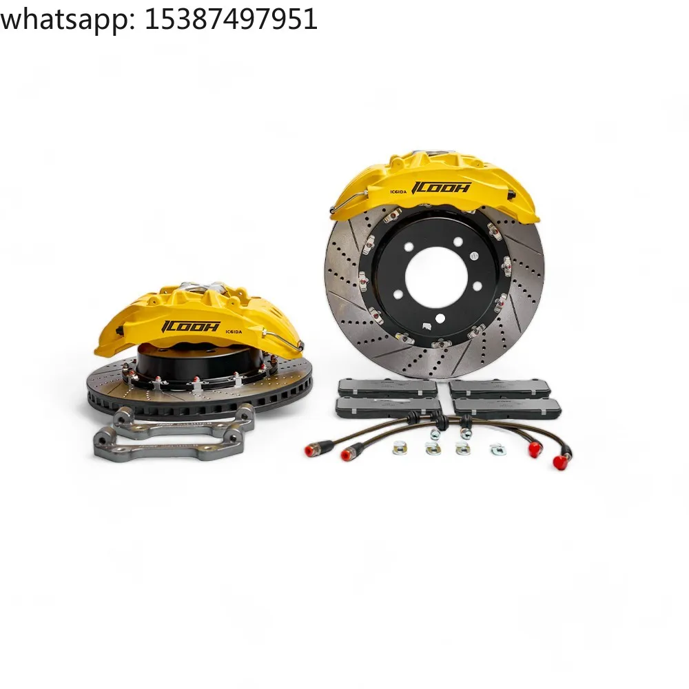 For ICOOCH IC6 6 Piston Calipers Front with 380x36mm Two Piece Brake Discs Custom for 2020 Ford Explorer ST