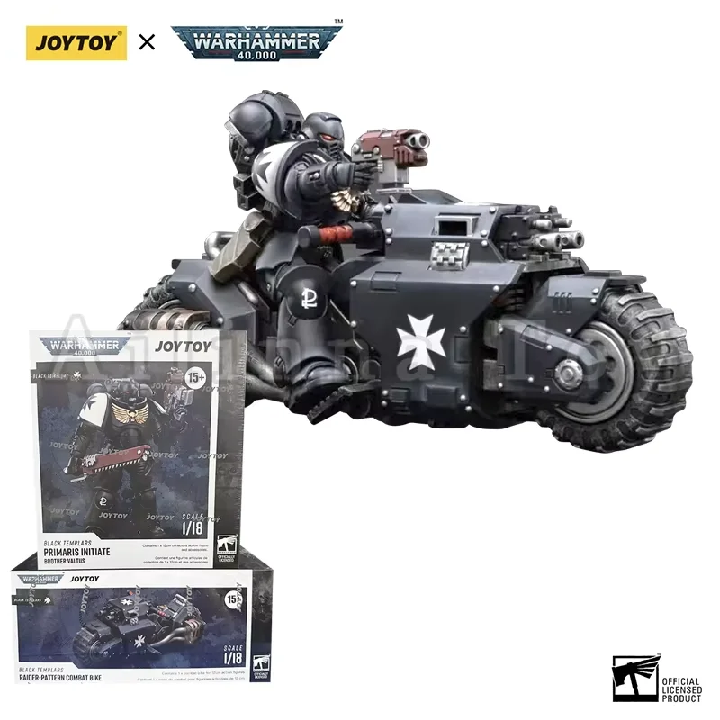 

JOYTOY 1/18 Action Figure Black Templars Outriders And Brother Valtus Anime Collection Military Model Free Shipping