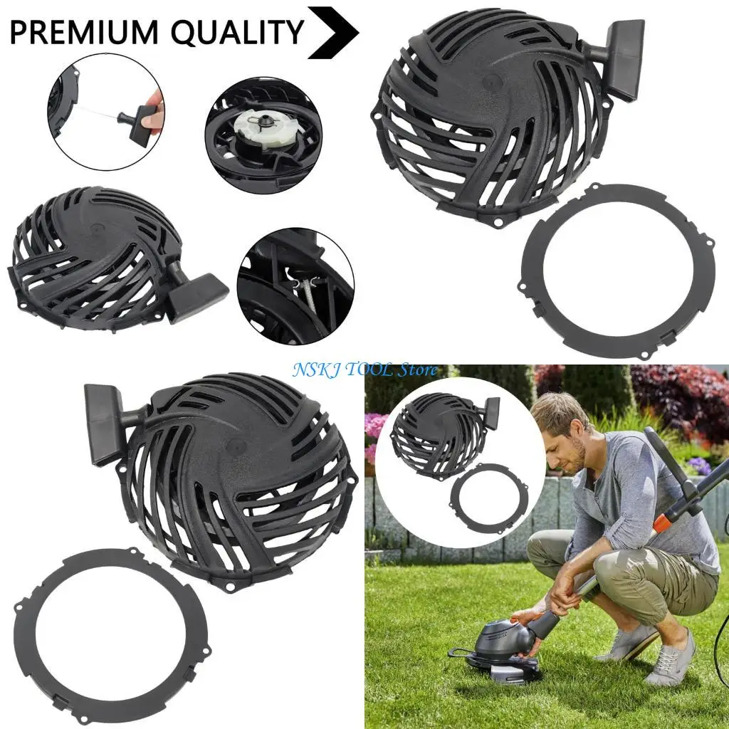 L8RC Lawn Mower Recoil Pull Start Assembly 591139 Recoil Starter for 140CC 150CC Engine Lawn Mower Engine