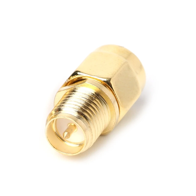 Conector macho SMA a adaptador macho RP-SMA, conector Coaxial, conector RF recto, envío directo