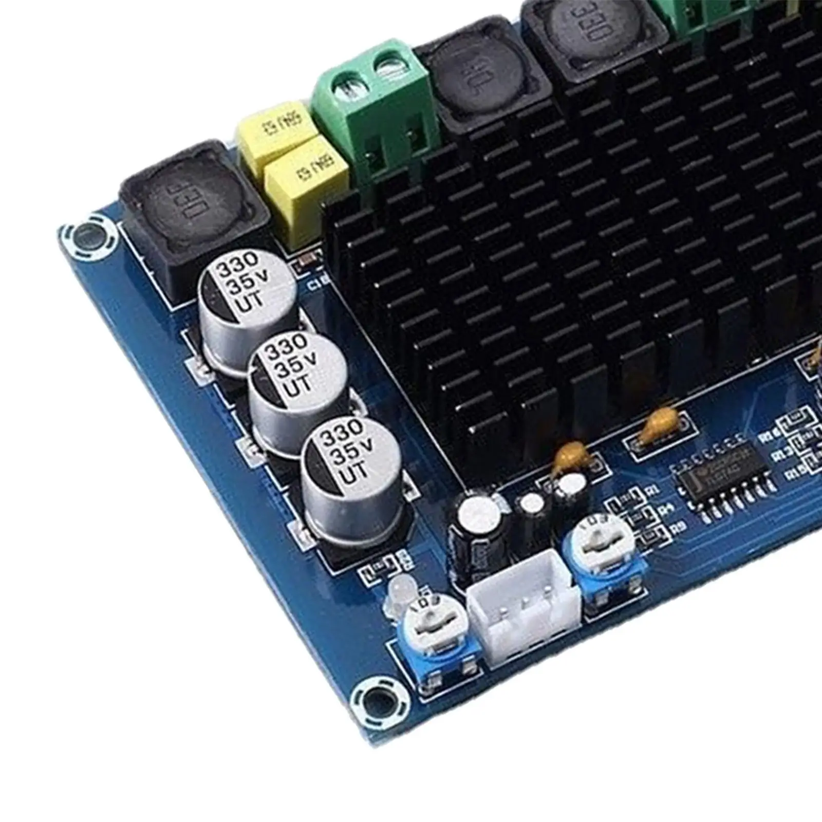 Scheda amplificatore digitale Canale 2x150W per altoparlanti fai-da-te quadrati del negozio