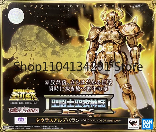 

Оригинальная коллекционная фигурка Bandai Saint Seiya Cloth Myth EX Original Color OCE Taurus Aldebaran, подарок на день рождения