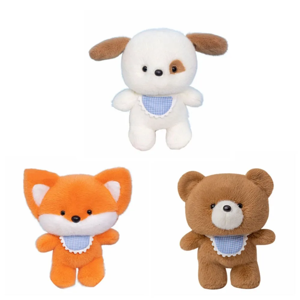 Decoração de mesa macio pequeno urso brinquedo de pelúcia cão animal de estimação boneca de pelúcia animal dos desenhos animados bonito urso de pelúcia boneca meninos meninas