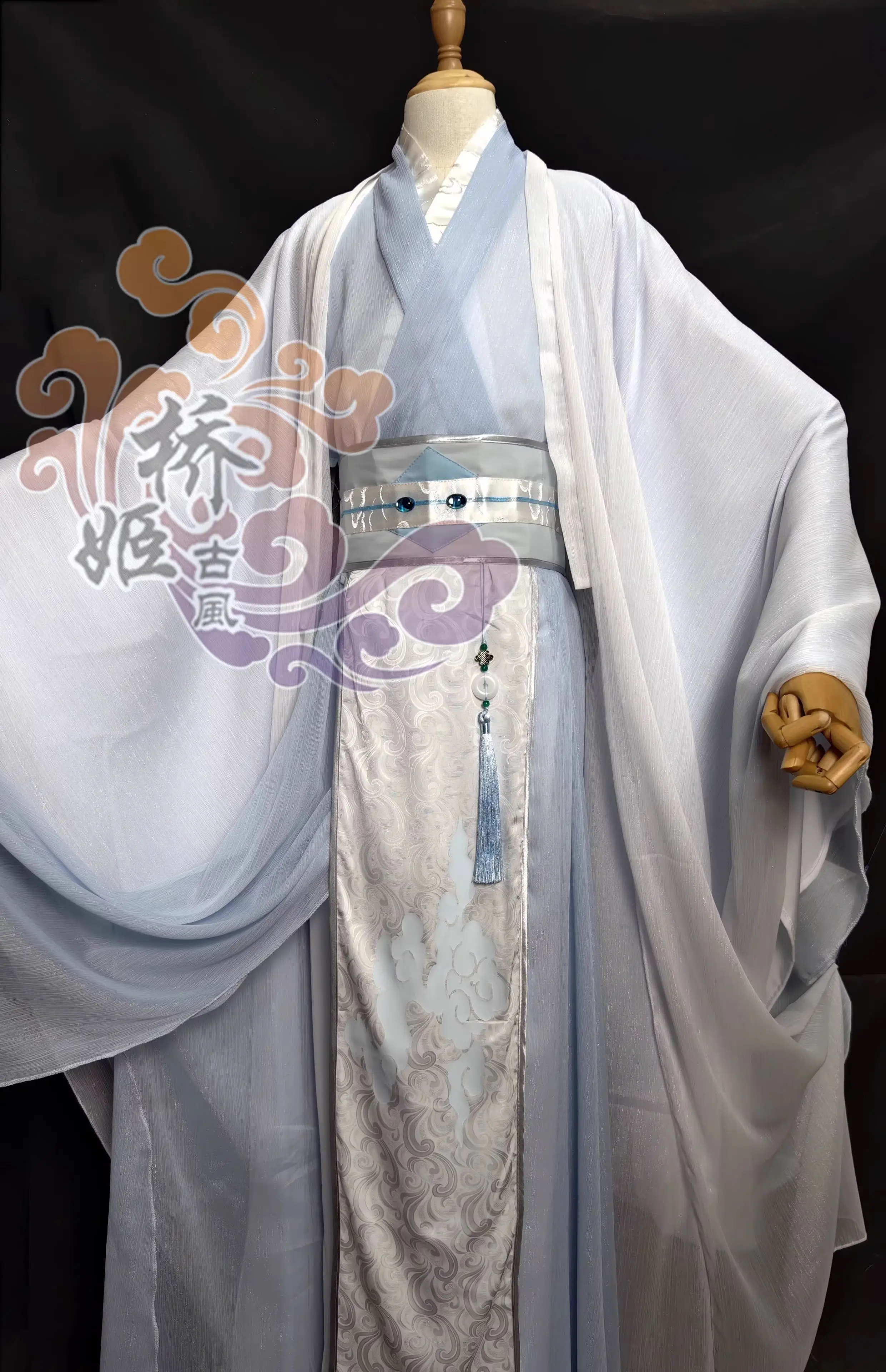 

Аниме Mo Dao Zu Shi Lan Wang Ji Косплей Грандмастер демонического культивирования Lan Zhan Аникентная одежда для взрослых Костюм Hanfu Одежда