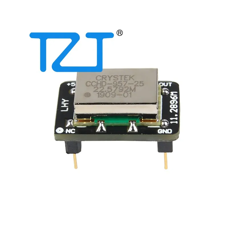 

TZT 11.2896M CCHD-957-25 Femtosecond Crystal Oscillator Ultra-low Phase Noise Clock Module to Upgrade CDM3/4/9 Turntable